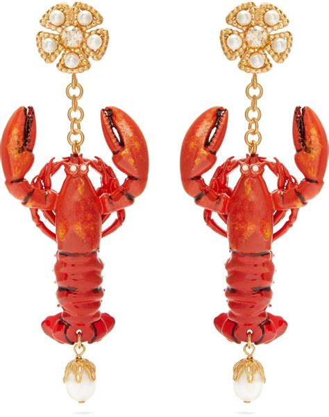 dolce gabbana lobster|lobster fashion designers.